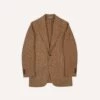 Brown Prince Of Wales Check Tweed Blazer