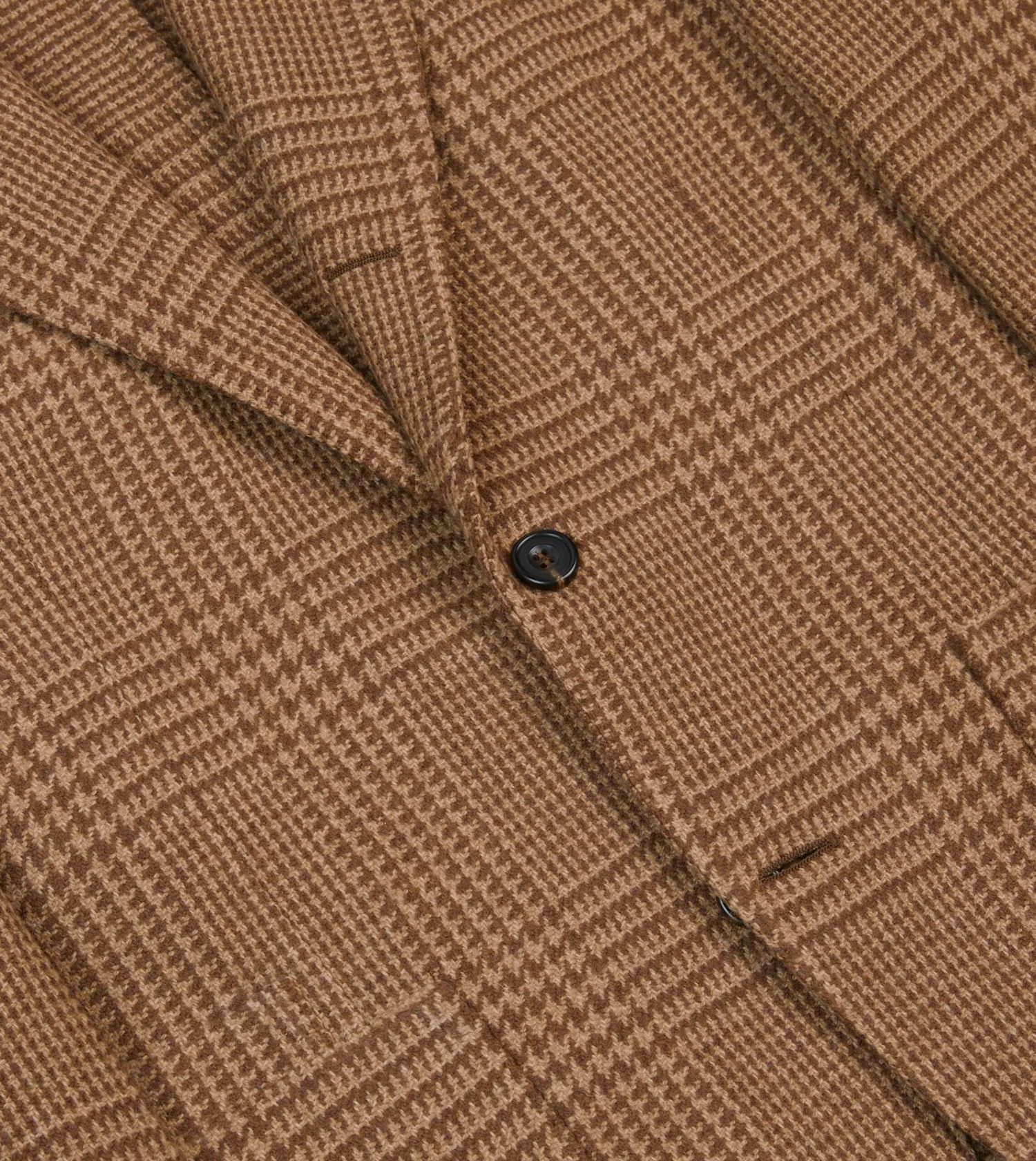 Brown Prince Of Wales Check Tweed Blazer 7 Brown Prince Of Wales Check Tweed Blazer - Image 5