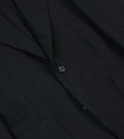 Navy Herringbone Shetland Tweed Blazer -Drakes Shop DR2A2B23794 01250 5