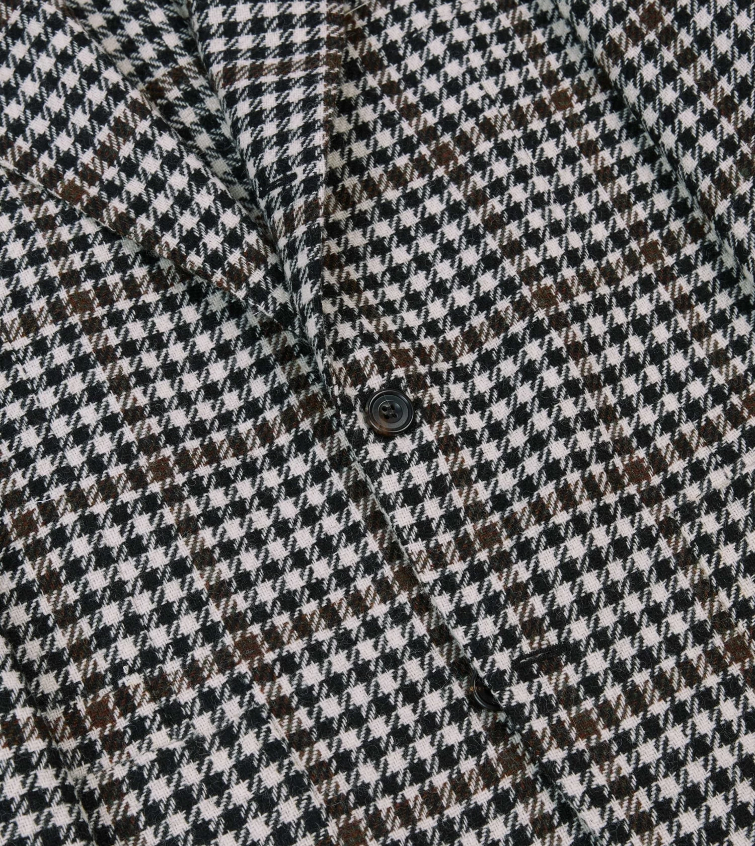 Black And White Houndstooth Check Shetland Tweed Blazer 7 Black And White Houndstooth Check Shetland Tweed Blazer - Image 5