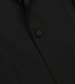 Black Tropical Wool Dinner Jacket -Drakes Shop DR2A2B23800 01100 5
