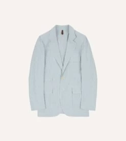 Blue And White Seersucker Games Blazer Mk. IV