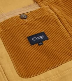 Corn Cotton Corduroy Games Blazer Mk. I -Drakes Shop DR2A2F22619 05500 4 LR