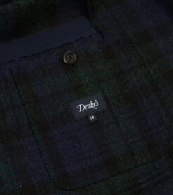 Blackwatch Harris Tweed Games Blazer Mk. VII -Drakes Shop DR2A2F22874 02303 7