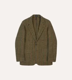 Brown And Green Check Tweed Games Blazer Mk. VII
