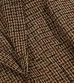 Brown Houndstooth Check Harris Tweed Games Blazer Mk. VII 15 Brown Houndstooth Check Harris Tweed Games Blazer Mk. VII -Drakes Shop DR2A2H23542 01303 5