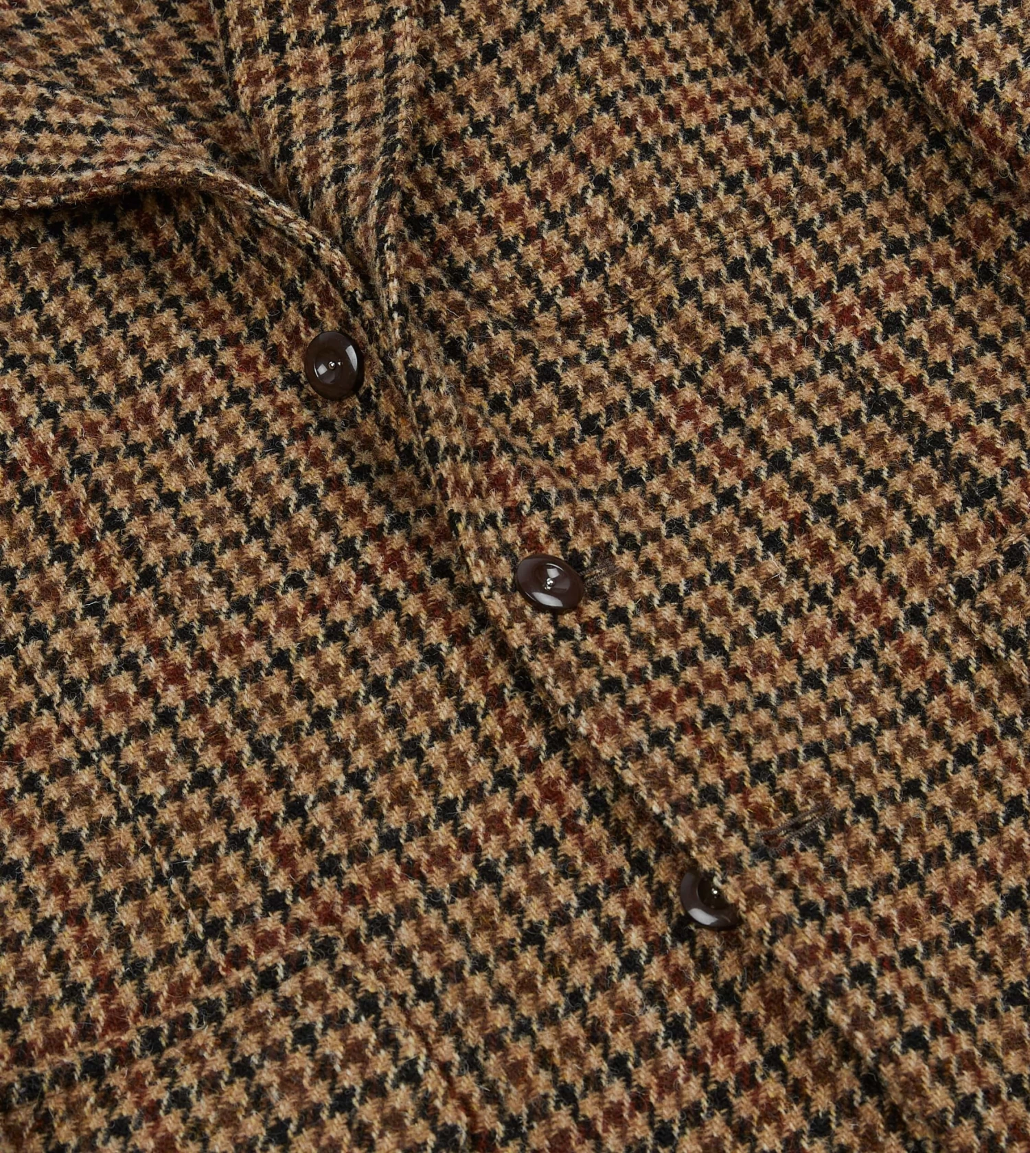 Brown Houndstooth Check Harris Tweed Games Blazer Mk. VII 8 Brown Houndstooth Check Harris Tweed Games Blazer Mk. VII - Image 6