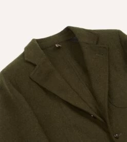 Olive Harris Tweed Games Blazer Mk. VII -Drakes Shop DR2A2H23543 01400 3