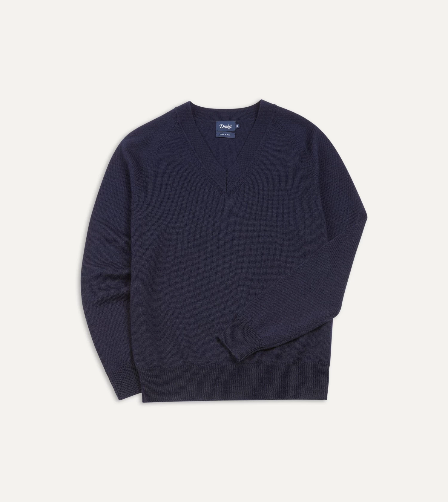 Navy Merino Wool V Neck Jumper 3 Navy Merino Wool V Neck Jumper