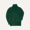 Forest Green Lambswool Submariner Roll Neck Jumper -Drakes Shop DR2A3F20817 02400 1