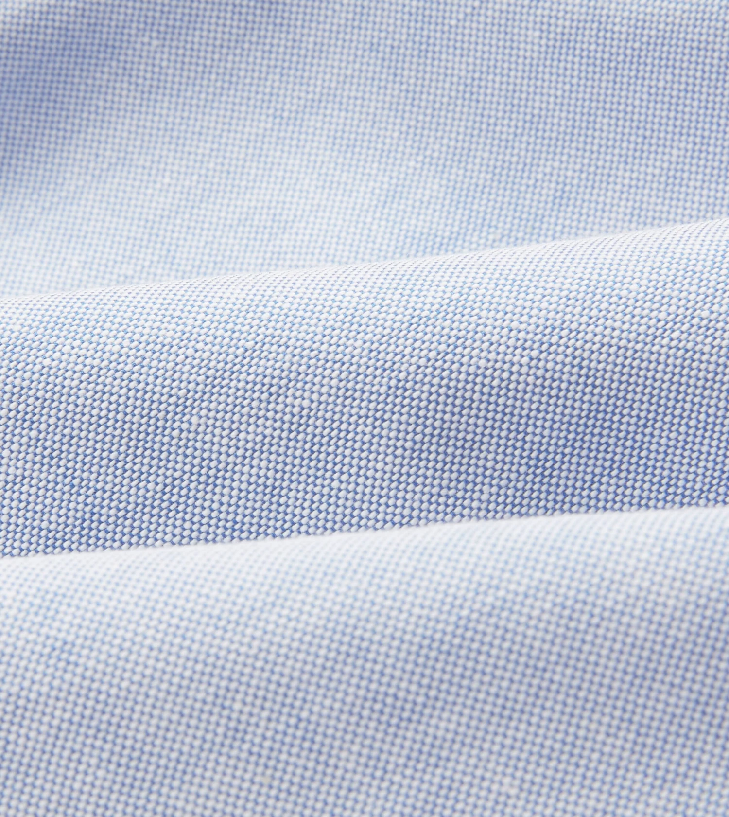 Mid-Blue Cotton Oxford Cloth Button-Down Shirt 4 Mid-Blue Cotton Oxford Cloth Button-Down Shirt - Image 2
