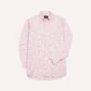 Pink Ticking Stripe Cotton Oxford Cloth Button-Down Shirt -Drakes Shop DR2A4A21844 09902 1 LR