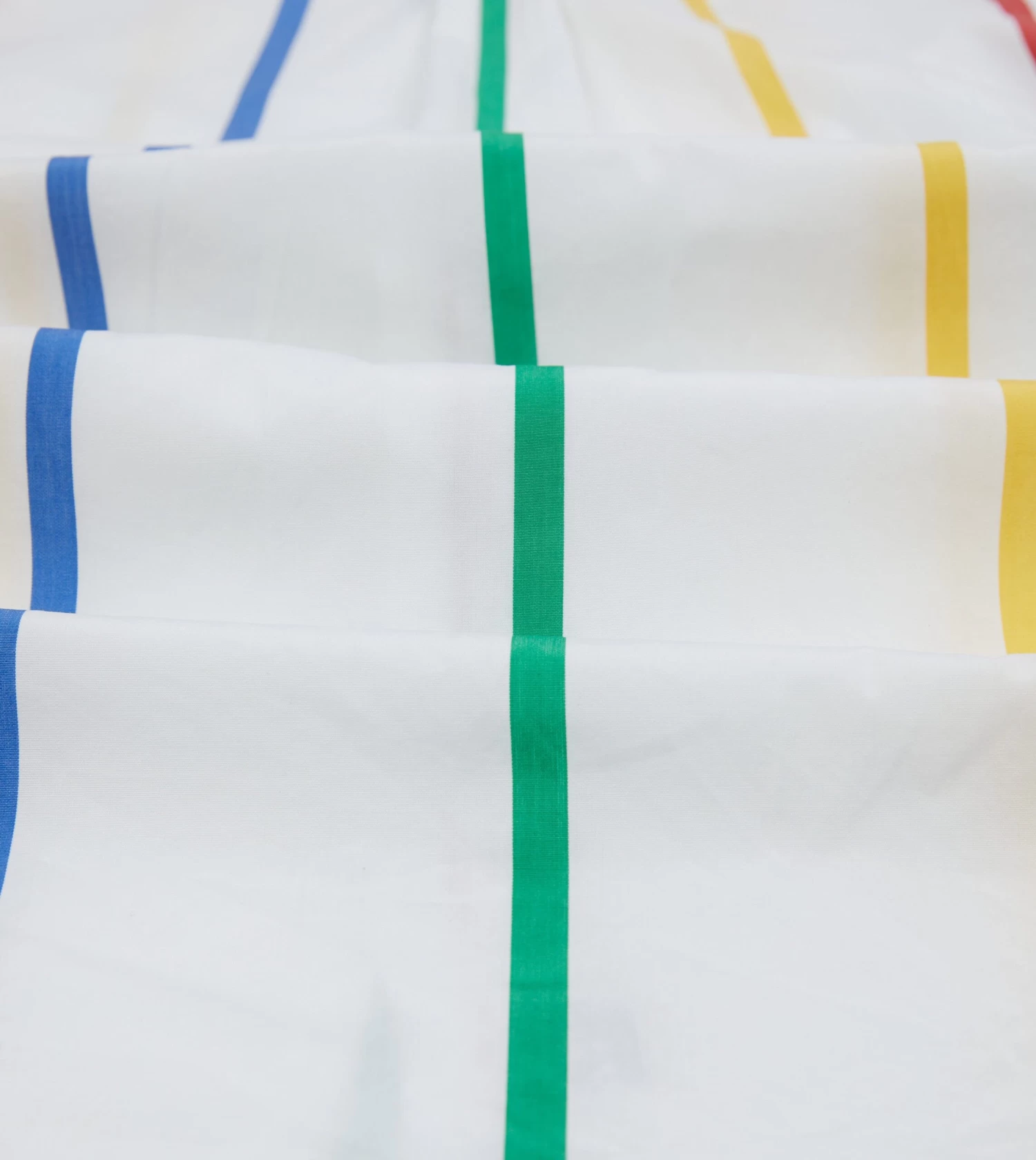 Primary Stripe Poplin Button-Down Fun Shirt 4 Primary Stripe Poplin Button-Down Fun Shirt - Image 2