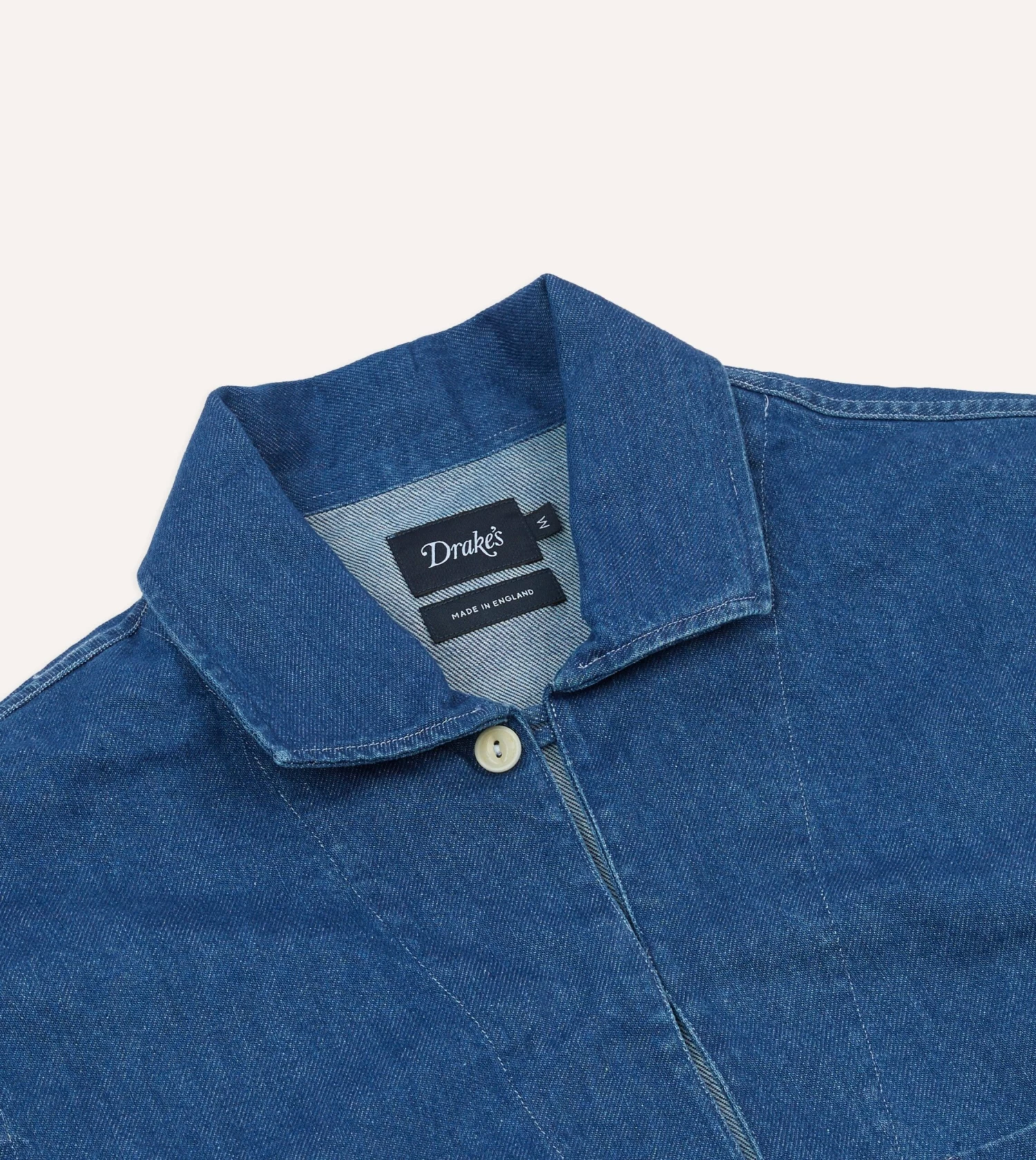 Stone Wash Denim Smock 5 Stone Wash Denim Smock - Image 3