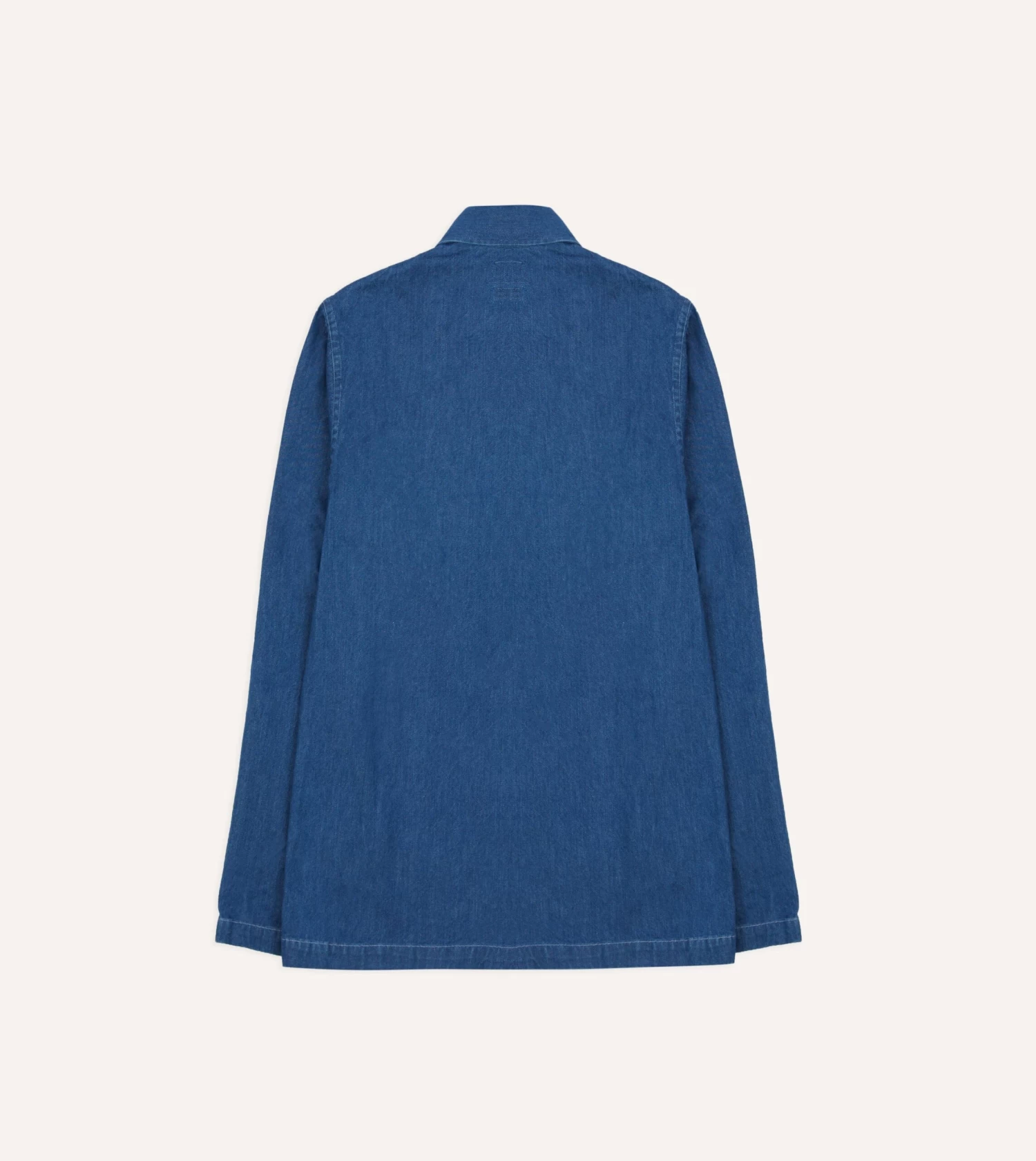 Stone Wash Denim Smock 8 Stone Wash Denim Smock - Image 6