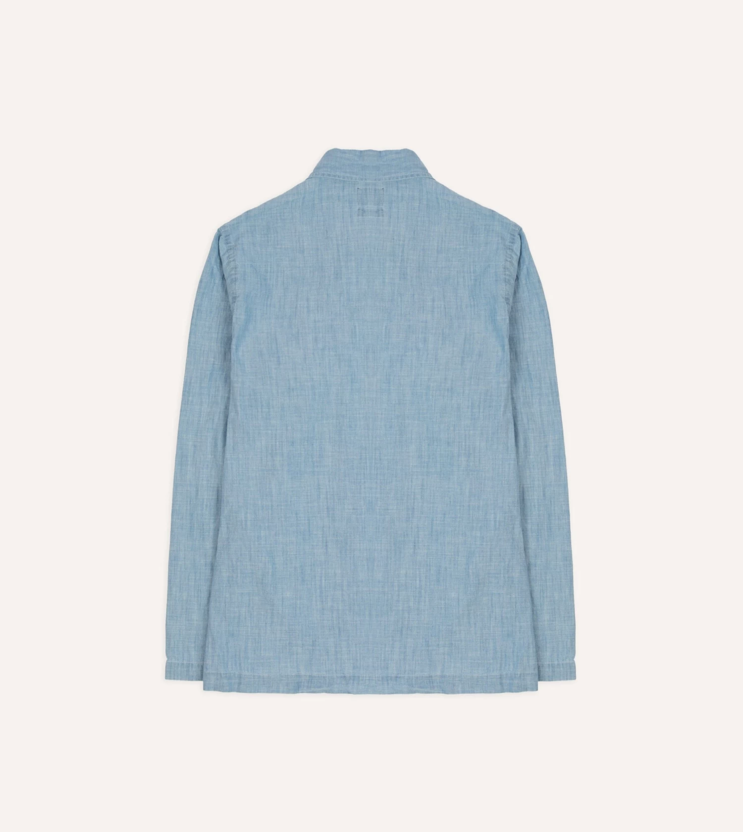 Blue Chambray Smock 8 Blue Chambray Smock - Image 6