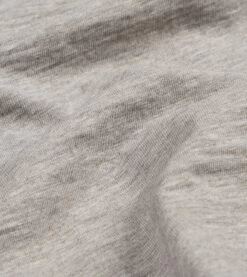 Grey Flamé Cotton Crew Neck Hiking T-Shirt -Drakes Shop DR2A5A23054 03600 2