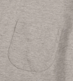 Grey Flamé Cotton Crew Neck Hiking T-Shirt -Drakes Shop DR2A5A23054 03600 4