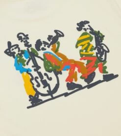 ALD / Drake's White Blues Tee -Drakes Shop DR2A5A23675 01000 4