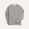 Grey Cotton Long-Sleeve Hiking Sweatshirt -Drakes Shop DR2A5B22566 02600 1