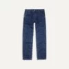 Stone Wash 14.2oz Japanese Selvedge Denim Five-Pocket Jeans -Drakes Shop DR2A6A19555 02200 1