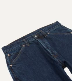 Stone Wash 13oz Denim Five-Pocket Jeans -Drakes Shop DR2A6A22750 02250 3