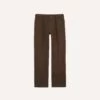 Brown Heavy Cotton Twill Games Trousers 2 Brown Heavy Cotton Twill Games Trousers -Drakes Shop DR2A6B23537 03300 1