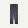 Grey Worsted Wool Flat Front Trouser 1 Grey Worsted Wool Flat Front Trouser -Drakes Shop DR2A6D21380 01600 1
