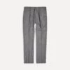 Grey Merino Wool Games Trouser 1 Grey Merino Wool Games Trouser -Drakes Shop DR2A6E22549 02600 1