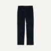 Navy Cotton Corduroy Games Trousers -Drakes Shop DR2A6E22619 01250 1