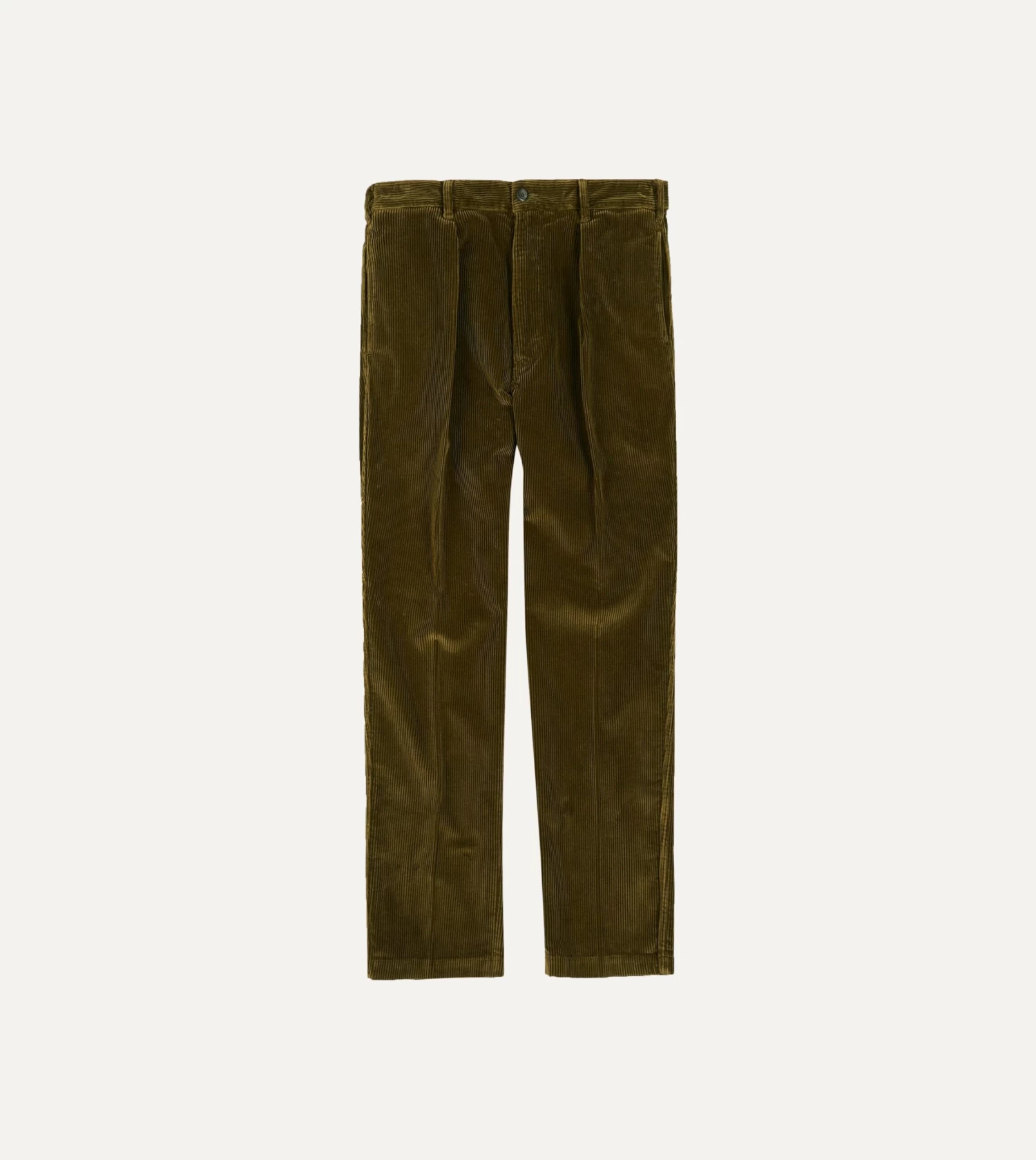 Olive Cotton Corduroy Games Trousers 3 Olive Cotton Corduroy Games Trousers