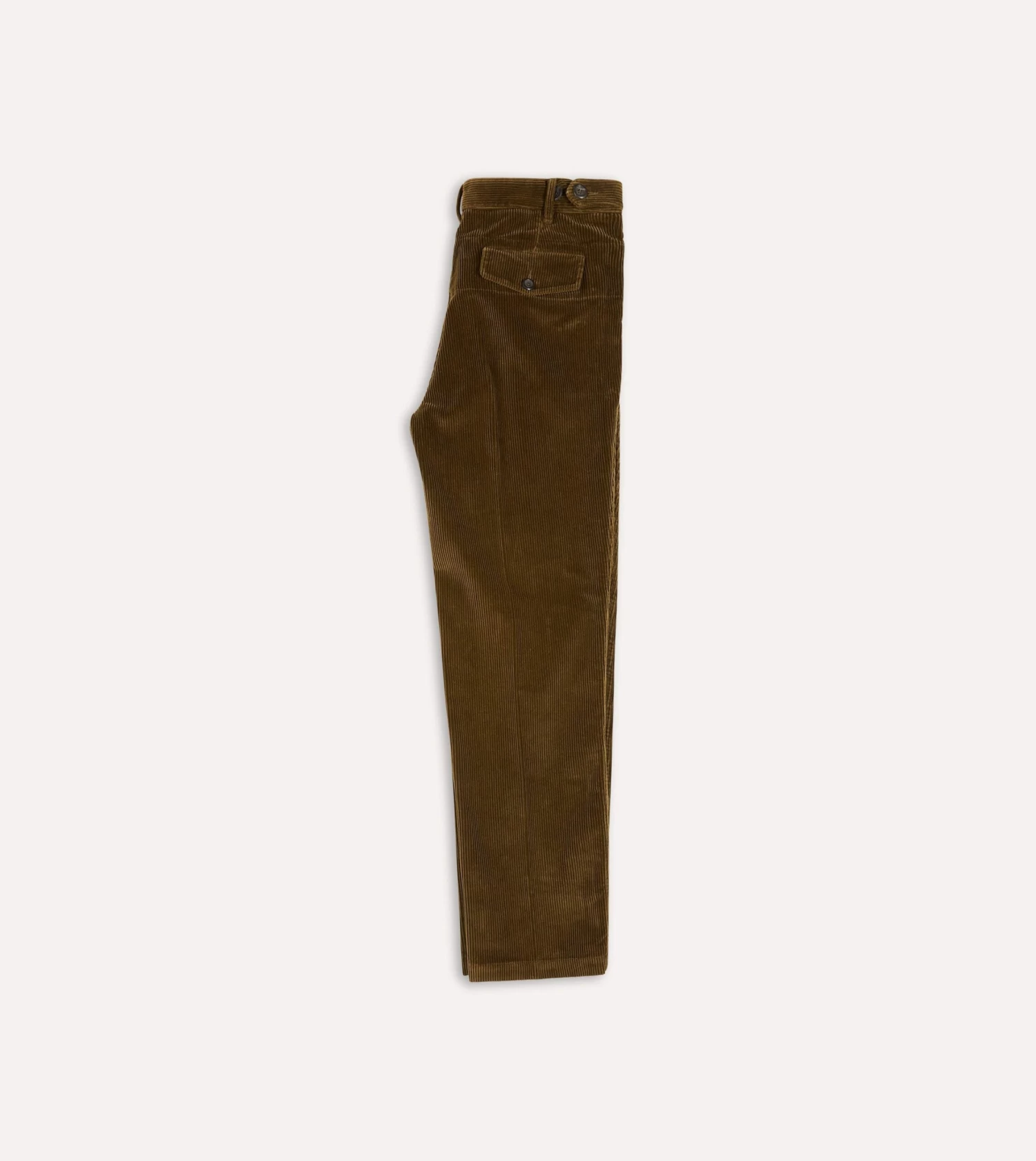 Olive Cotton Corduroy Games Trousers 8 Olive Cotton Corduroy Games Trousers - Image 6