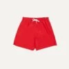 Red Nylon Drawstring Swim Shorts -Drakes Shop DR2A6G23080 02700 1