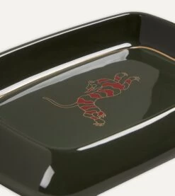 Green Mughal Tiger Vide Poche -Drakes Shop DR3B5A 22075 02 400 ONESIZE 3