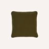 Olive Casentino Wool Cushion Cover 1 Olive Casentino Wool Cushion Cover -Drakes Shop DR3CA023622 01400 1