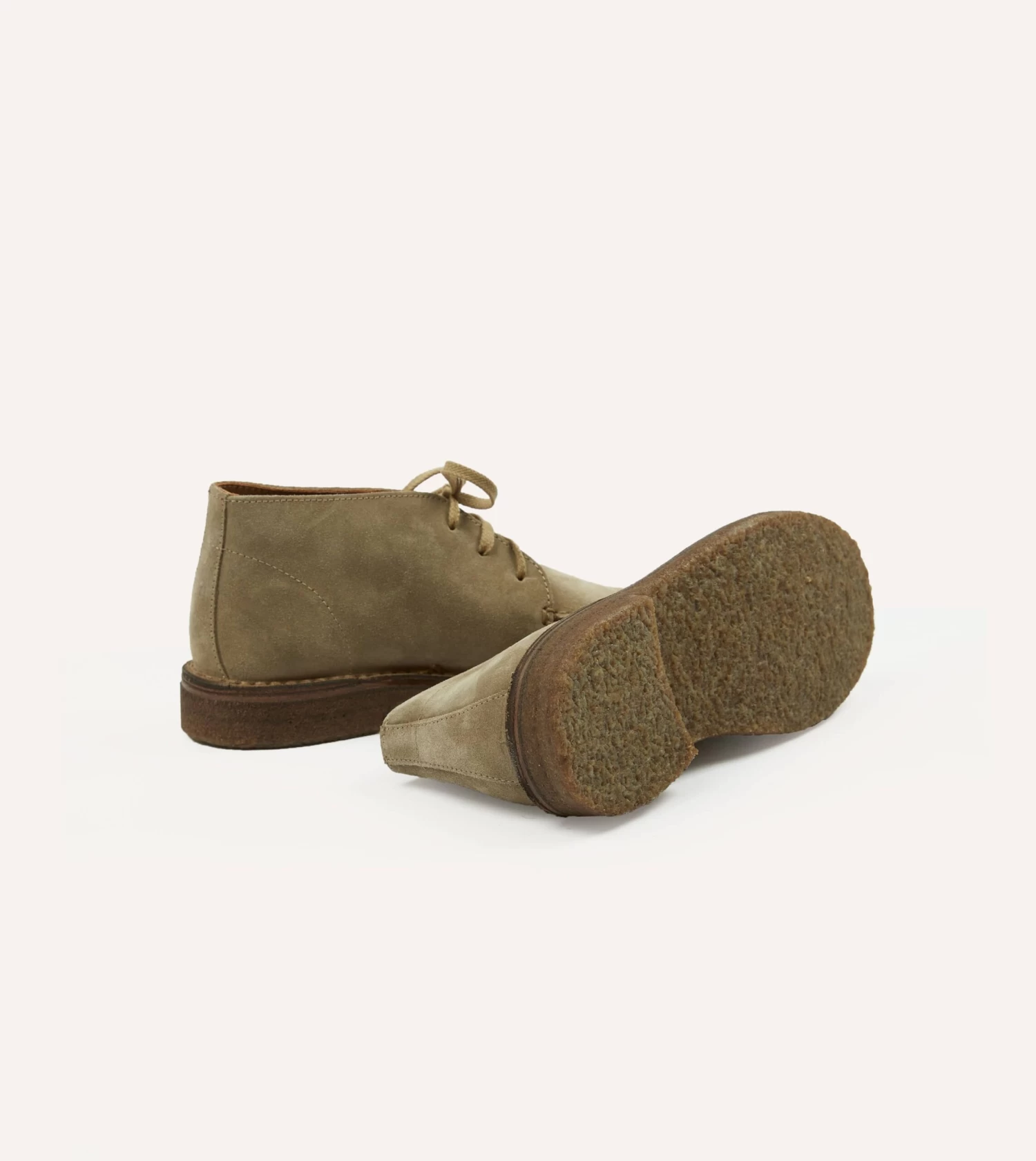 Crosby Moc-Toe Chukka Boot Sand Suede 4 Crosby Moc-Toe Chukka Boot Sand Suede - Image 2