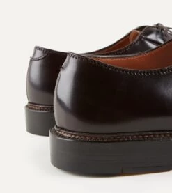 Alden Burgundy Cordovan Plain Toe Blucher -Drakes Shop FOO ALLEA 18942 001 5