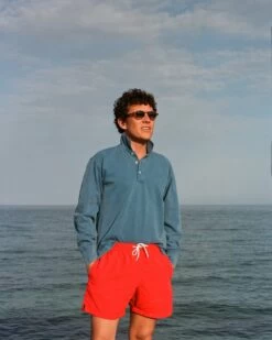 Indigo Cotton Jersey Long-Sleeve Polo Shirt -Drakes Shop Guideline Master 39 696db2ed e059 4c36 a78c f5104806002e