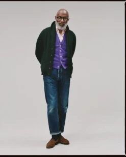 Purple Lambswool Sleeveless Cardigan 13 Purple Lambswool Sleeveless Cardigan -Drakes Shop PurpleSleevelessVest