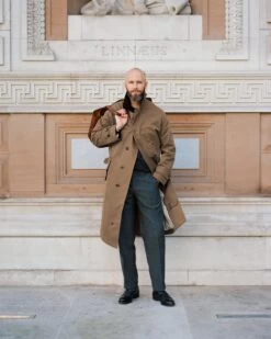 Drake’s For Permanent Style Rider’s Raincoat -Drakes Shop SCxDrakes2